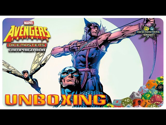 Vídeo relacionado con Dice Marvel Masters: Avengers Infinity Campaign Box