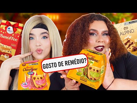 Trying panettone from the supermarket with the godmother of the Bloggers' Race! 😱🎄