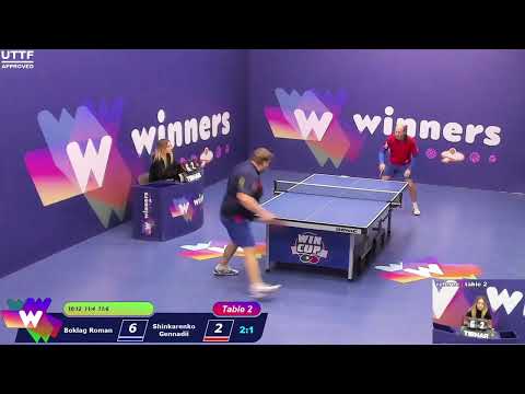 WINners CUP table 2  17.01 Boklag Roman - Shinkarenko Gennadii  09:30