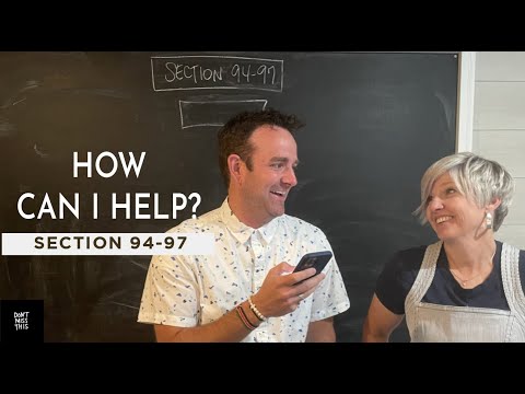 Come Follow Me Doctrine and Covenants 94-97 Don't Miss This (August 30-September 5)