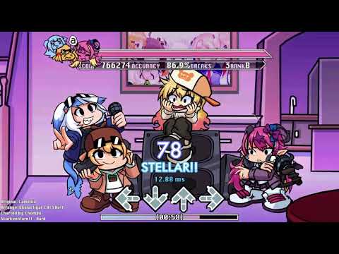 FNF: Holofunk Mod | Sharkventure!! - Hard [I SWEAR MY HANDS WERE SHAKING PLAYING THIS-] ~ yuichi.