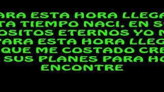 Para esta hora llegado lyrics.wmv