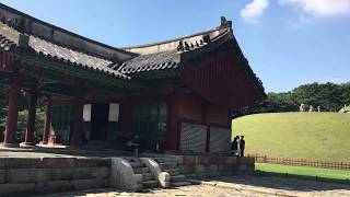 preview picture of video 'Dinastia Joseon, Rey Seongjong (Tumba), Seúl, Corea del Sur'