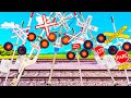 Railroad Crossings With The Same Sound