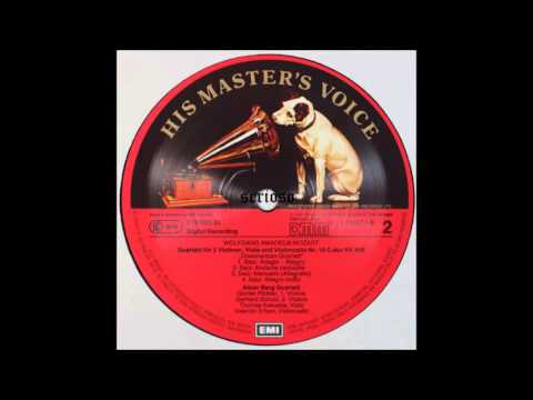 Mozart, Streichquartett KV 465, Alban Berg Quartett