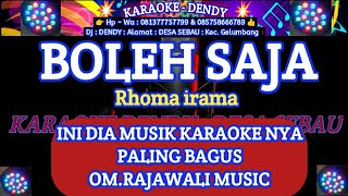 Download lagu BOLE SAJA KARAOKE - RHOMA IRAMA - NADA COWOK (Om Rajawali Music @karaokedendy ) mp3