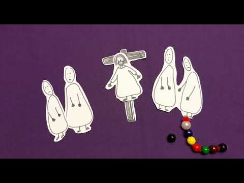 Mit Pasquarella durch die Fastenzeit - Jesus stirbt am Kreuz.