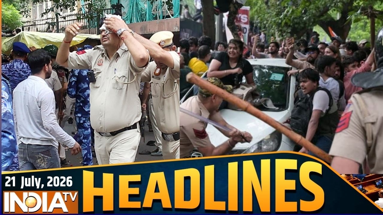 Headlines: इस  घंटे की बड़ी खबरें | Parliament Session | Jantar Mantar Protest | CJP |Sonam Wangchuk