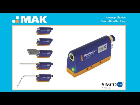 MAK | Simco Inline-Ionensprühdüse: Blowflex