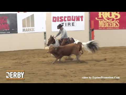 Colorful Illusion ridden by Mark W. Parsons  - 2016 NRCHA Derby (FINALS - Cow Work, NP)
