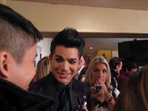 Adam Lambert @ NY Fashion Week!