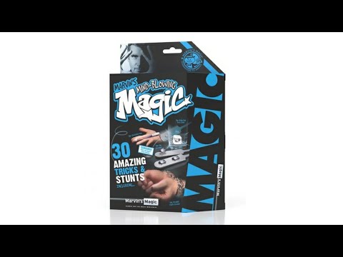 Відео огляд Набір фокусів «Приголомшлива магія: 30 дивовижних фокусів і трюків», Marvin's Magic