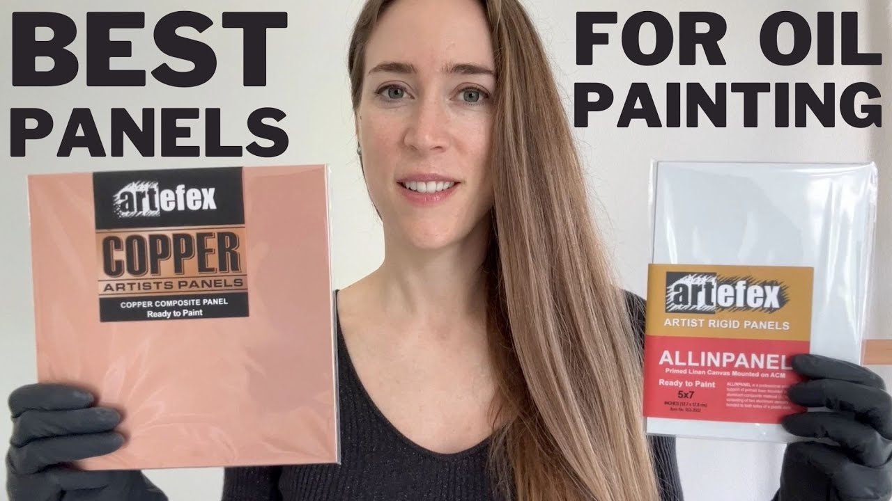 Artefex Panels - Best Rigid Supports for Oil Painting #oilpaintingsurfaces #artefex