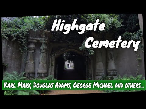 Highgate Cemetery, resting place for people of great importance.