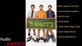 3 Idiots Full Audio Songs JUKEBOX  Aamir Khan  Kar