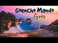 Goencho Mando Lyrics Mando Konkani Lyrics