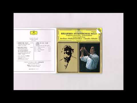 Brahms - Symphony No.3 　Abbado Berliner