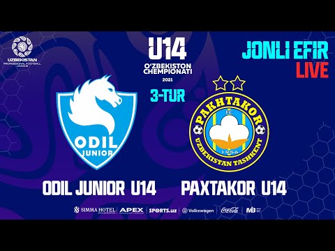 U-14 Chempionati. B-guruhi 3-tur. Odil Junior - Paxtakor. LIVE