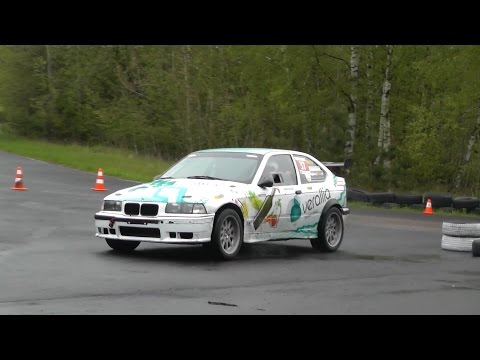 Marcin Kiliński/Bartek Czwartosz, BMW E36 Compact - IV Power Stage Bednary - 06.05.2017