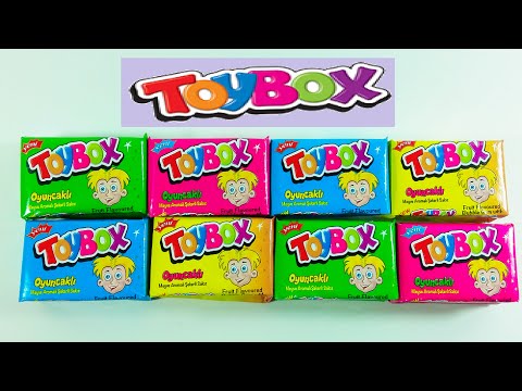 Eğlenceli Toybox Kutuları Açıyoruz | Sihirli Oyuncaklar | 8 Toybox Açımı