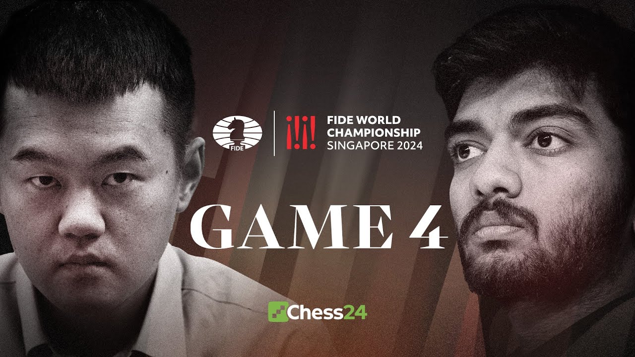 DING vs. GUKESH! FIDE WORLD CHESS CHAMPIONSHIP 2024 Game 4 | Who'll Attack First?