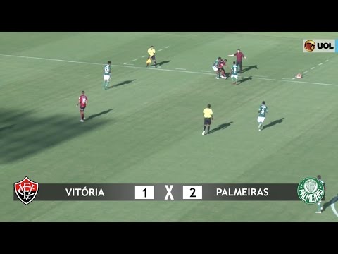 Gols: Vitória 1 x 2 Palmeiras