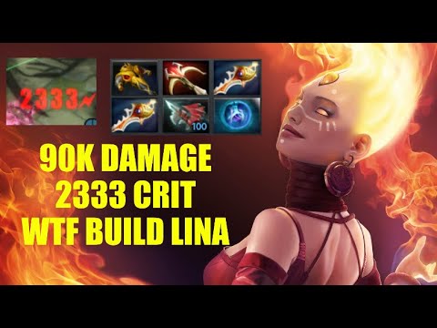 LINA MID 2 DIVINE RAPIER. 90K DAMAGE. HIGHLIGHTS. 7.29d DOTA 2