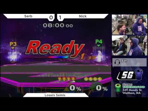 SG 22.7 SSBM - Serb (ICs, YL, Pichu) vs. uboa (Fox, Peach, Marth, Yoshi) - Melee LSF