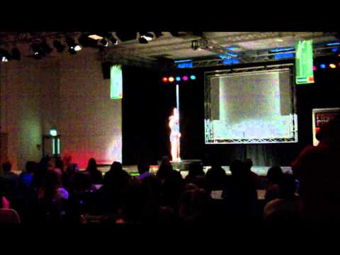 All Wales Pole Dancing Championships 2011, intermediate category Carolyn Parry