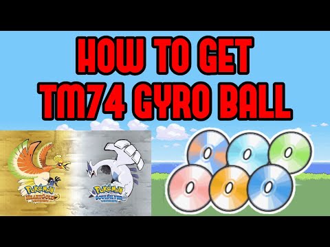 How to Get the TM74 Gyro Ball in Pokemon Heartgold/Soulsilver