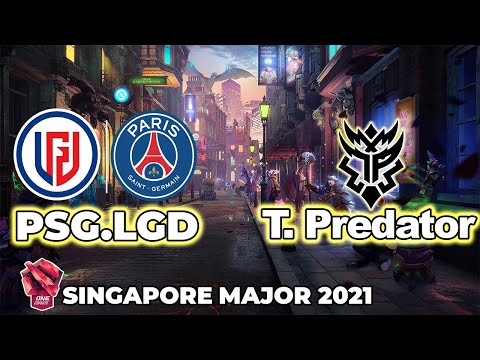 [LIVE] LGD vs THUNDER PREDATOR | | English Cast | ONE Esports Singapore Major 2021