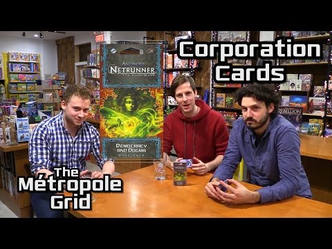 Netrunner Unboxing: Democracy and Dogma - Corporation Cards