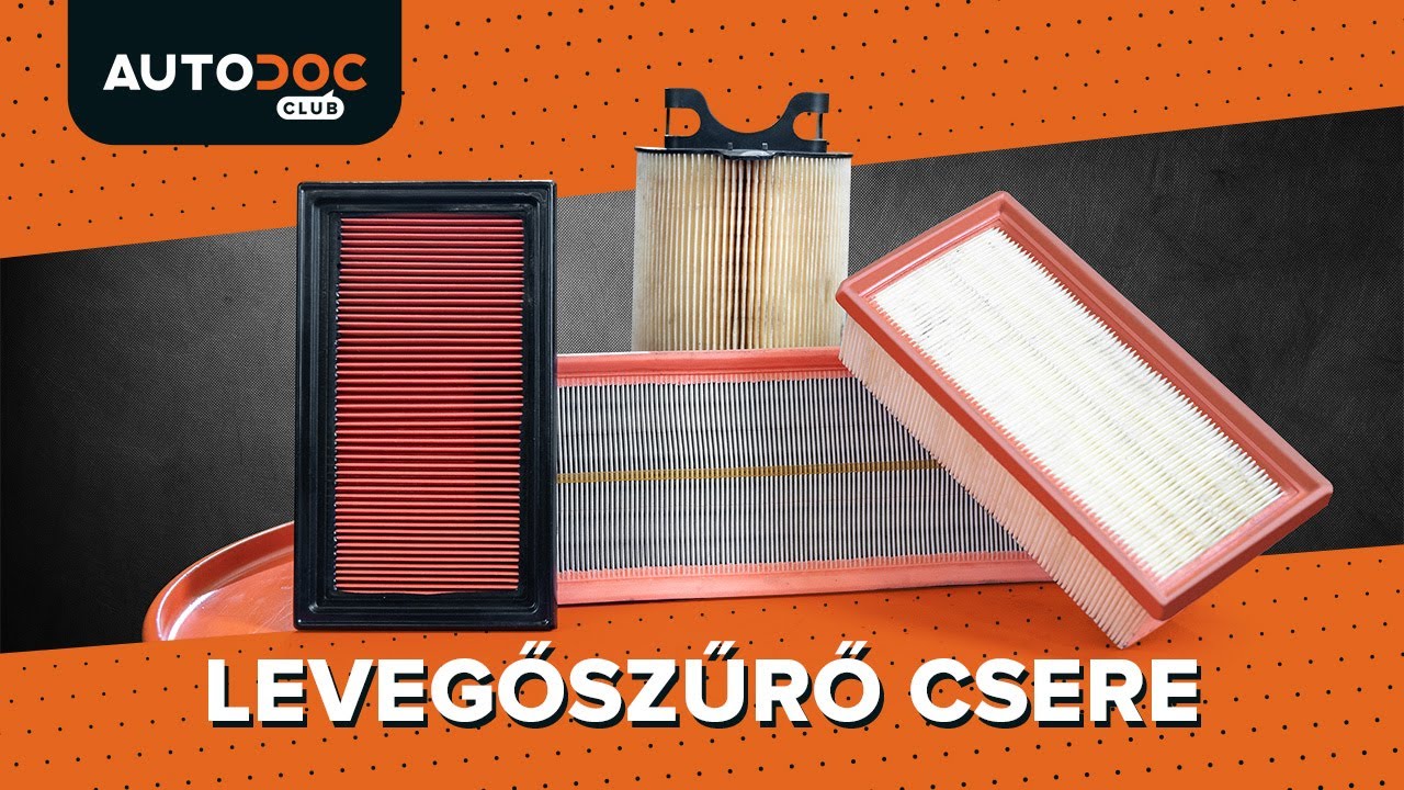 Levegőszűrő cseréje az autóban – javítási útmutató