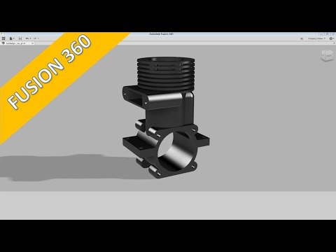 Kurbelgehaeuse Autodesk Fusion 360 Training
