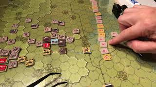 PanzerBlitz V2 Attack on Carentan Turn 1-2