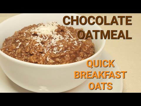 Chocolate Oatmeal | Chocolate Porridge