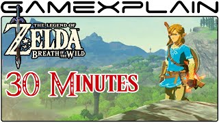 30 Minutes of Zelda: Breath of the Wild (DIRECT FEED E3 Gameplay)