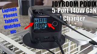 JOYROOM PODIX - A Better, Smarter & Impressive 140W GaN Charging System