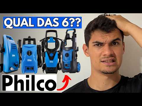 Lavadoras de alta Pressão PHILCO: Quais MELHORES Custo Benefício? PLP 2300, PLP 2600, PLA 3100