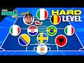 GUESS THE FOOTBALL TEAM BY PLAYERS’ NATIONALITY - HARD EDITION | QUIZ FOOTBALL TRIVIA 2024