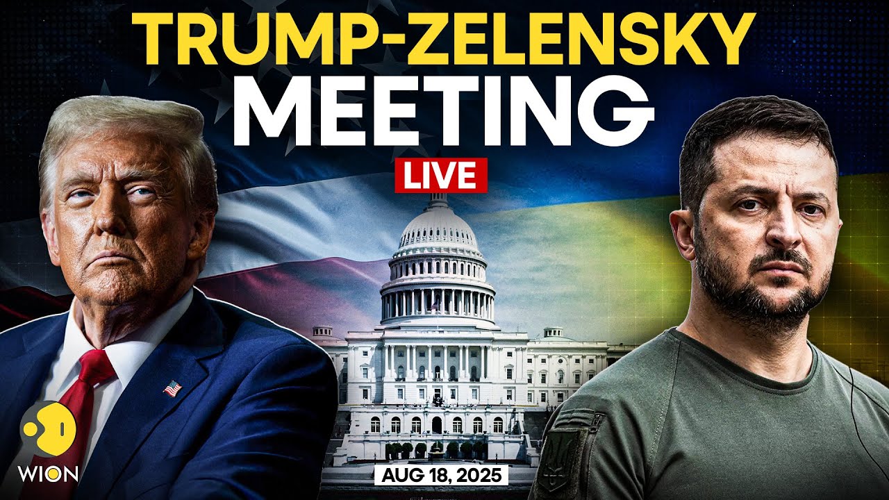 Trump-Zelensky Meeting LIVE: Donald Trump Meets Ukrainian President Zelensky | Ukraine War LIVE