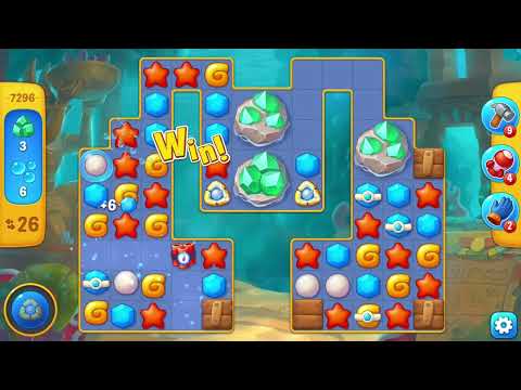 [FISHDOM Walkthrough] Level 7296