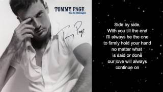 Tommy Page - A Shoulder To Cry On 2000