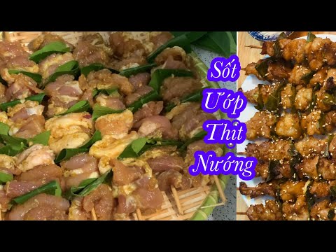 Thịt nướng lá chanh
