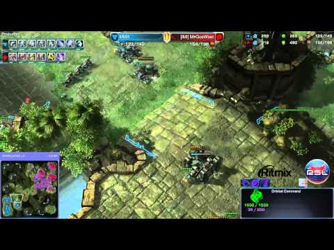 ZvT GosWser vs MMA Game 2 - Match 1, Group F RSL