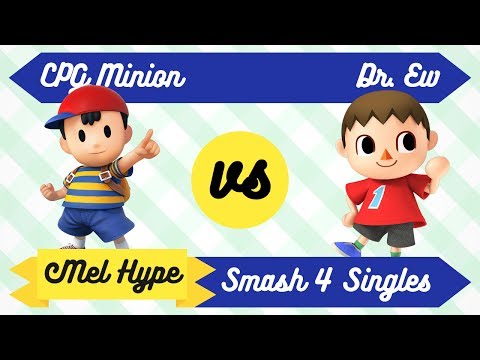 Mel Hype 3.5 - Smash 4 Arcadian - Minion (Ness, Bowser Jr.) vs Dr. Ew (M2, Villager) - Losers Finals