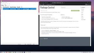 How To Install Sublime & Package Control 2022