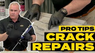 How to Fill, Seal, and Repair Cracks in Concrete | Concrete Repair
