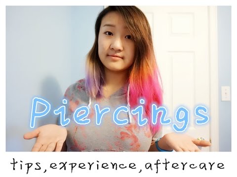 Piercing tips, experience, aftercare, and keloid treatment