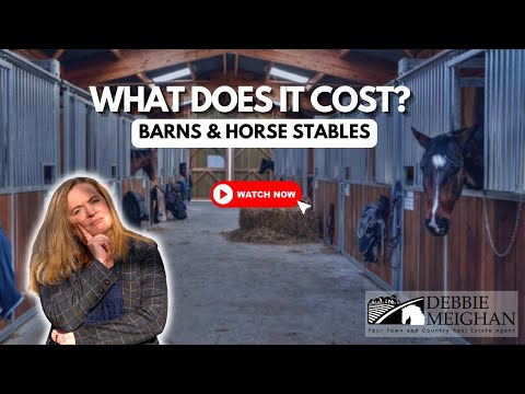 What Does It Cost? Building Your Dream Horse Stable!
